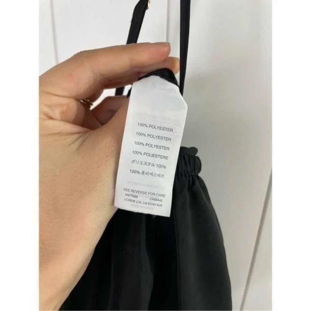 J.‎ Crew Convertible Strap & Ties Jumpsuit Black Size XS
